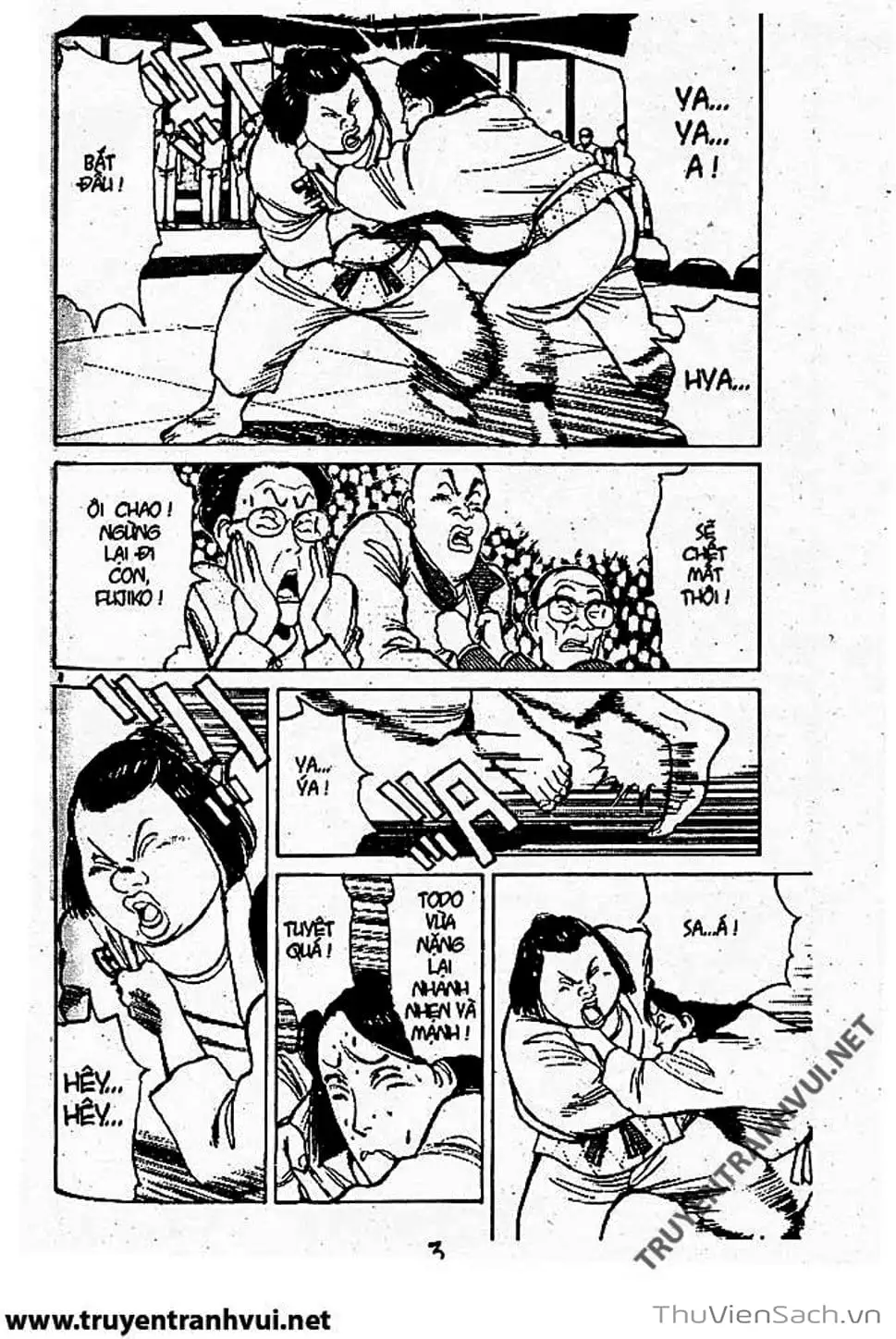 Truyện Tranh Tiểu Thư Nhu Đạo - Yawara! trang 6