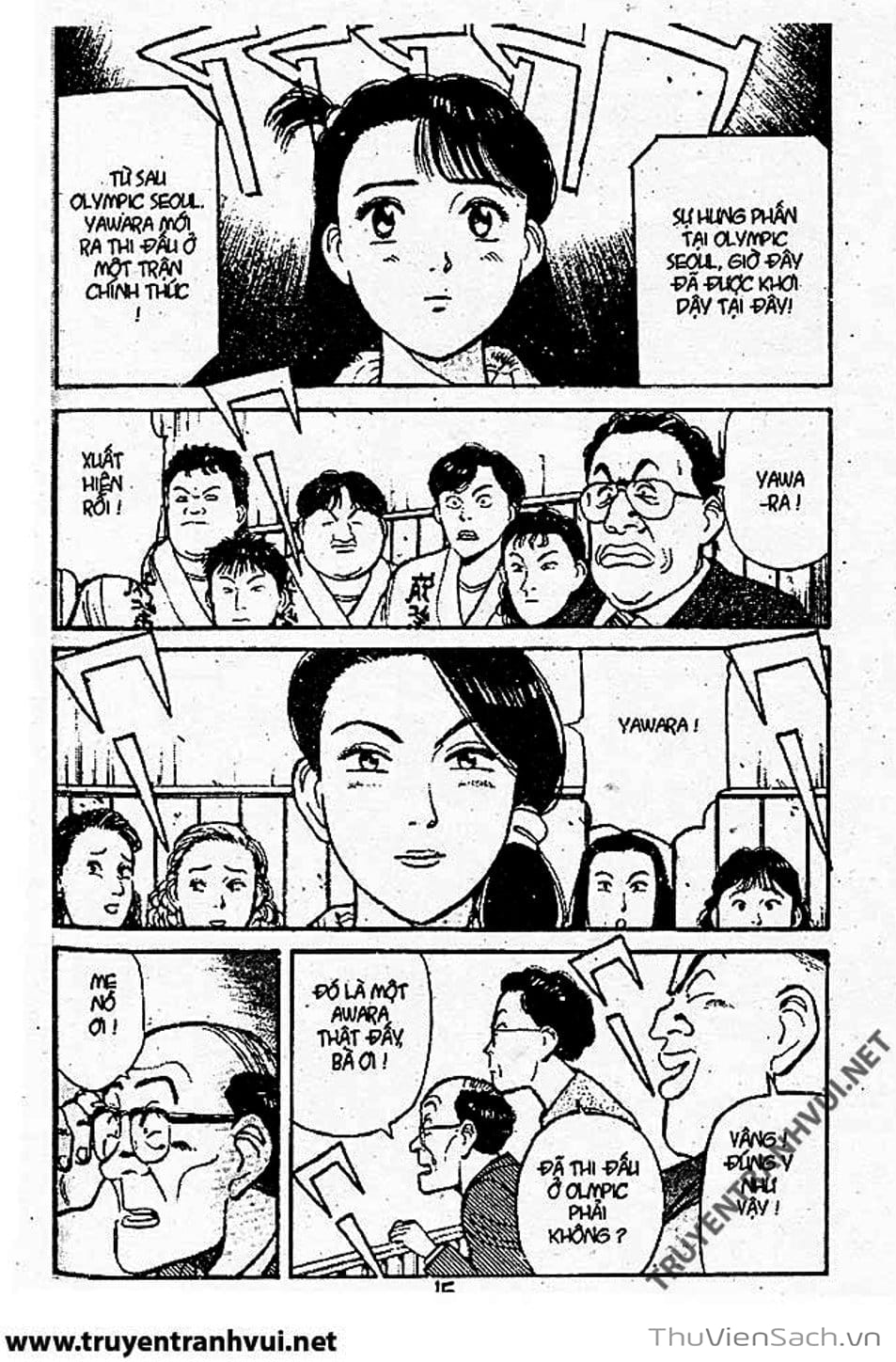 Truyện Tranh Tiểu Thư Nhu Đạo - Yawara! trang 6