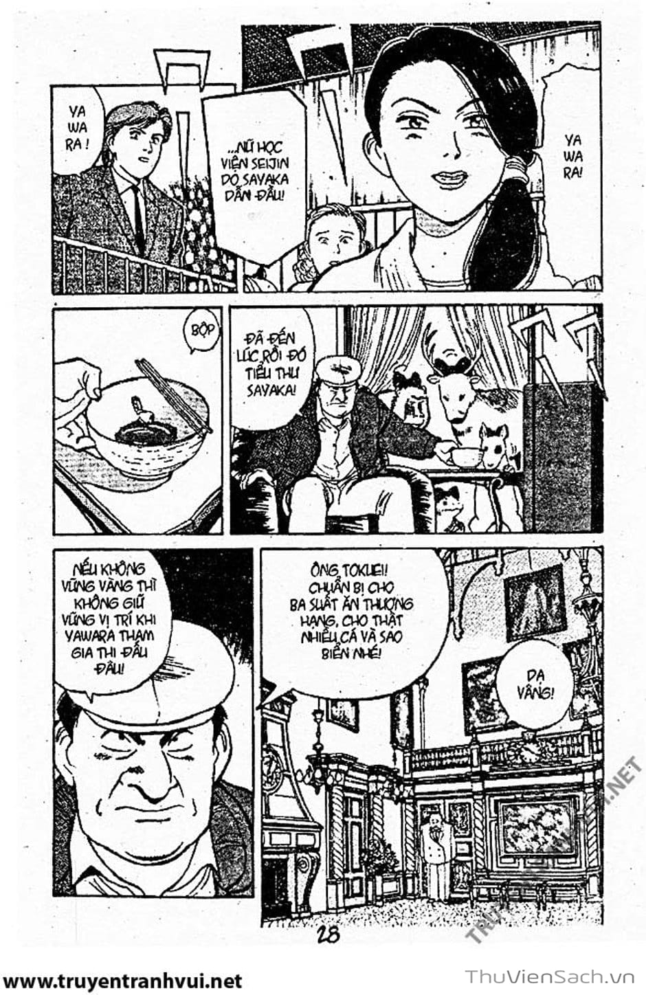 Truyện Tranh Tiểu Thư Nhu Đạo - Yawara! trang 6