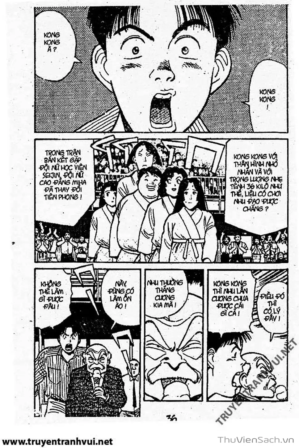 Truyện Tranh Tiểu Thư Nhu Đạo - Yawara! trang 6