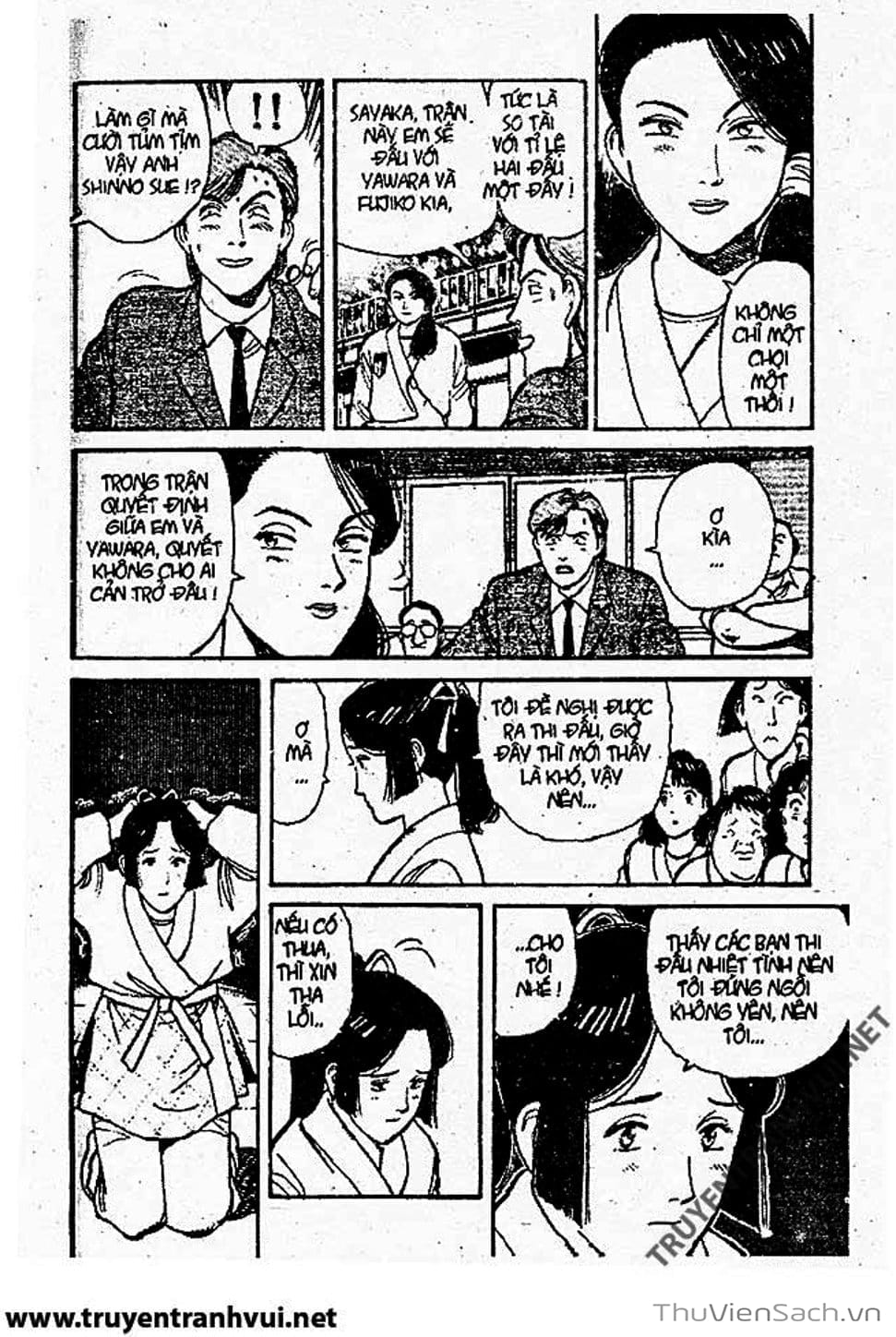 Truyện Tranh Tiểu Thư Nhu Đạo - Yawara! trang 6