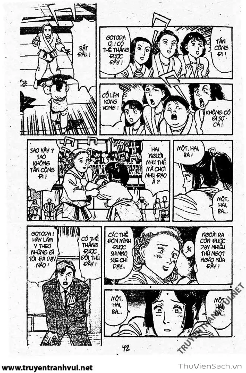 Truyện Tranh Tiểu Thư Nhu Đạo - Yawara! trang 6