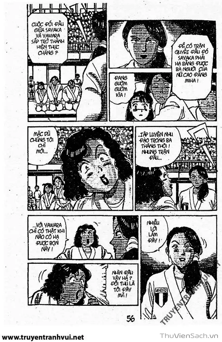 Truyện Tranh Tiểu Thư Nhu Đạo - Yawara! trang 6