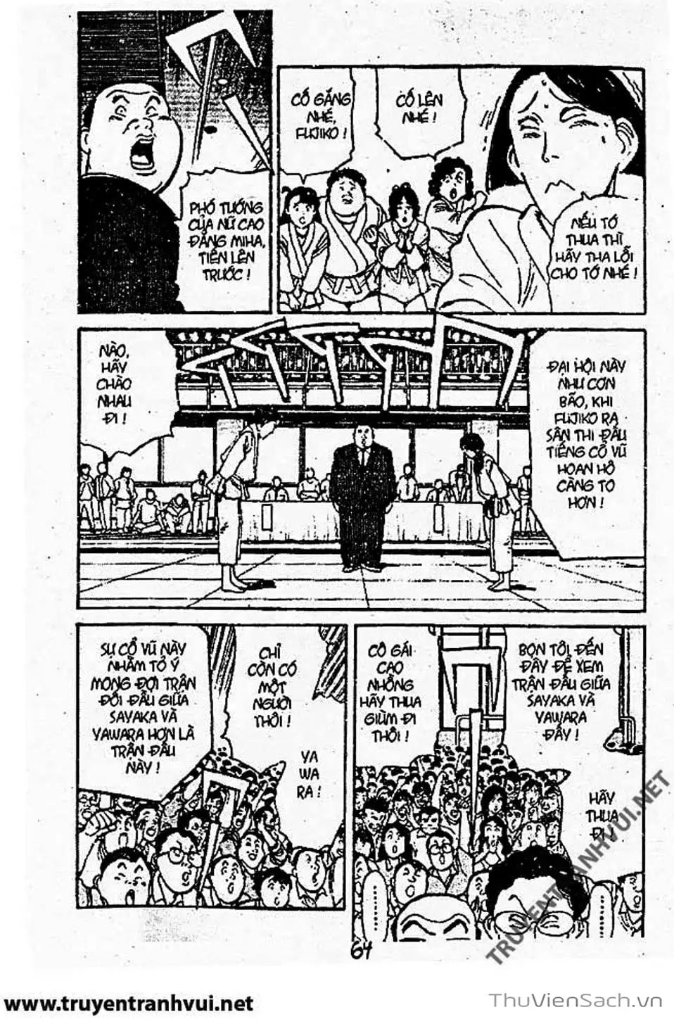 Truyện Tranh Tiểu Thư Nhu Đạo - Yawara! trang 6