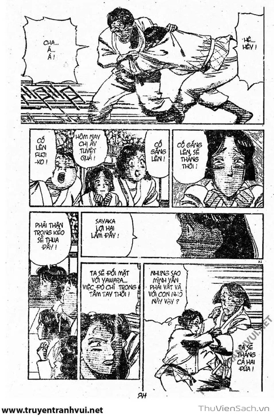 Truyện Tranh Tiểu Thư Nhu Đạo - Yawara! trang 6