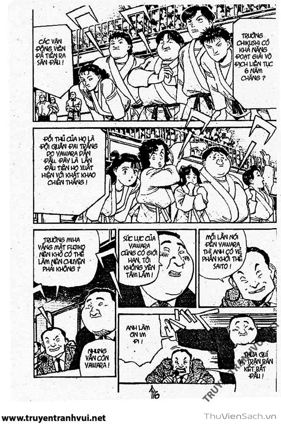 Truyện Tranh Tiểu Thư Nhu Đạo - Yawara! trang 6