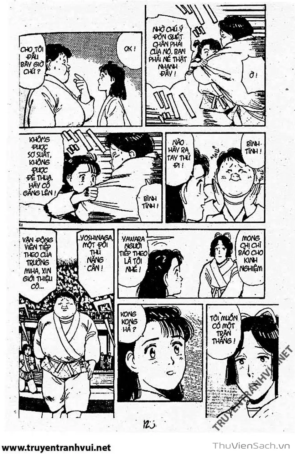 Truyện Tranh Tiểu Thư Nhu Đạo - Yawara! trang 6