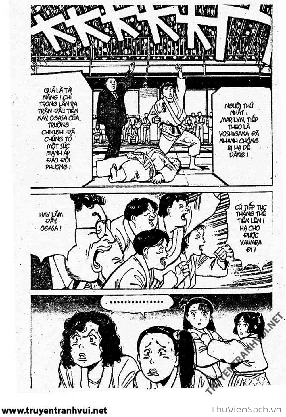 Truyện Tranh Tiểu Thư Nhu Đạo - Yawara! trang 6