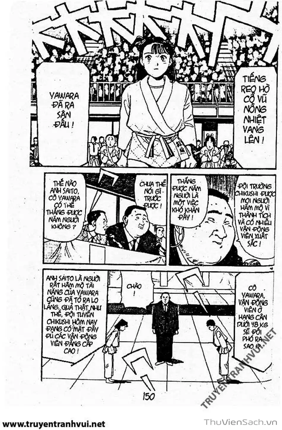 Truyện Tranh Tiểu Thư Nhu Đạo - Yawara! trang 6