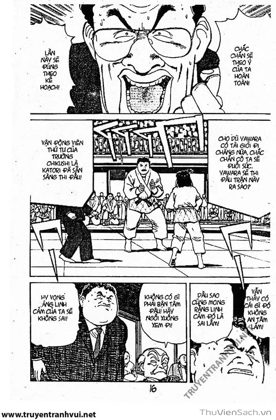 Truyện Tranh Tiểu Thư Nhu Đạo - Yawara! trang 6