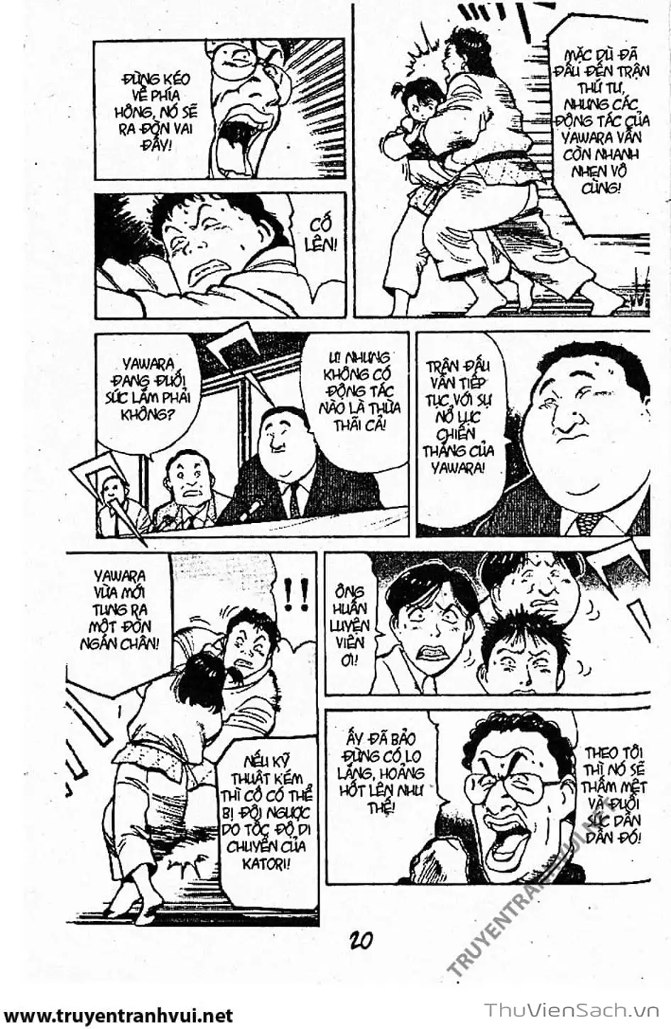 Truyện Tranh Tiểu Thư Nhu Đạo - Yawara! trang 6