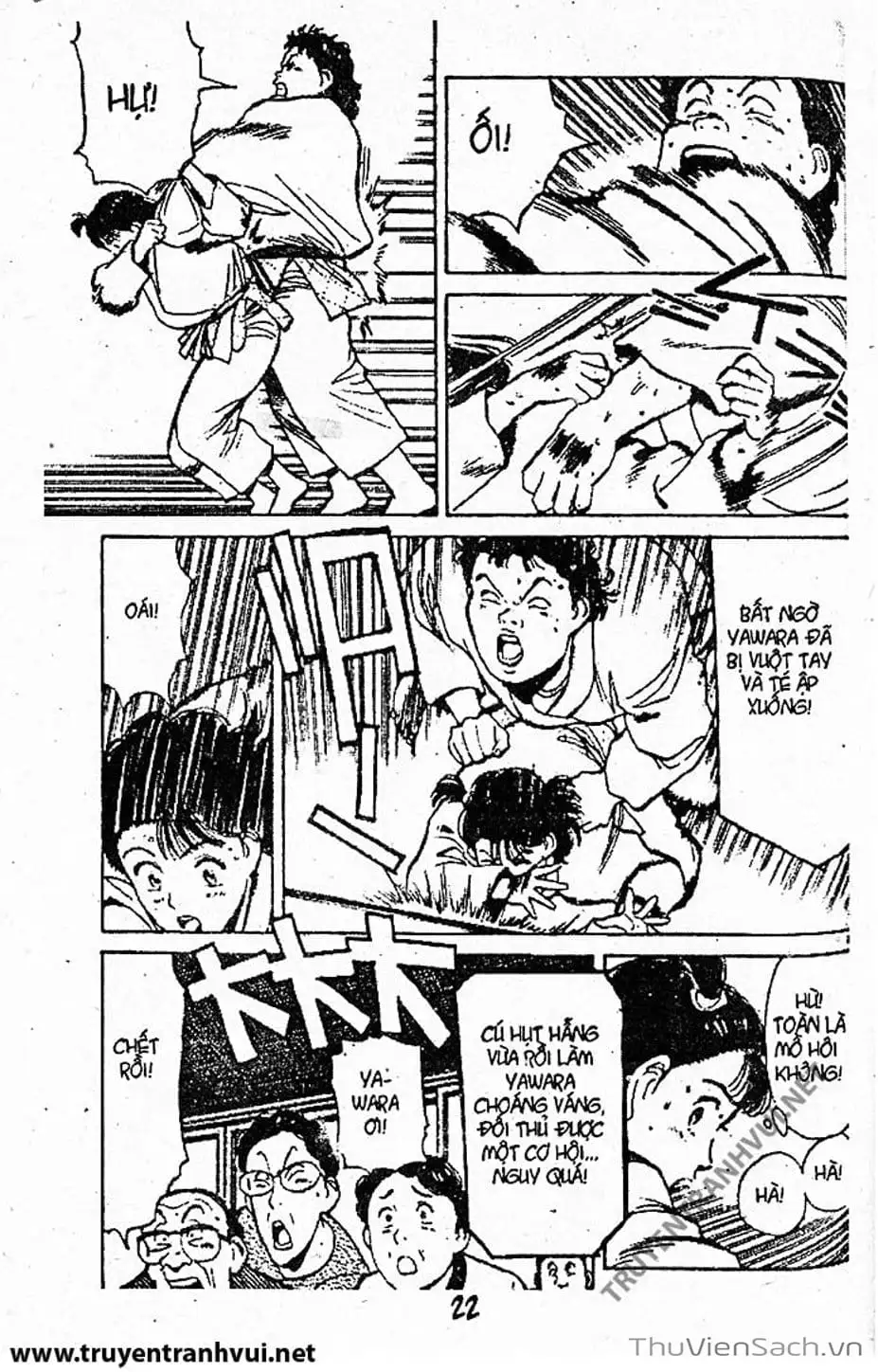 Truyện Tranh Tiểu Thư Nhu Đạo - Yawara! trang 6