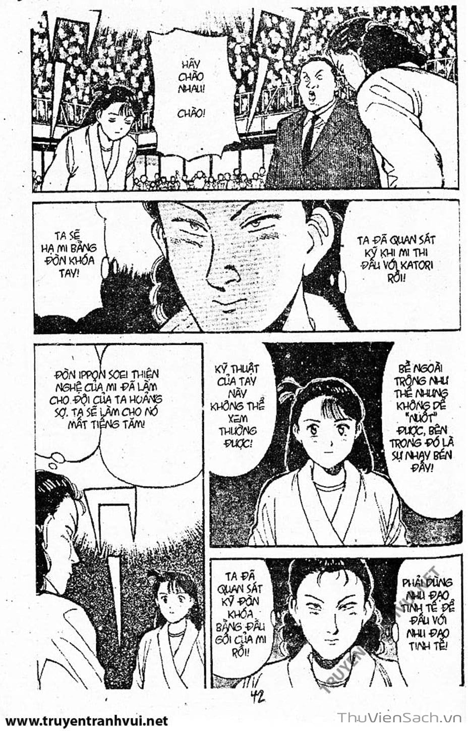 Truyện Tranh Tiểu Thư Nhu Đạo - Yawara! trang 6