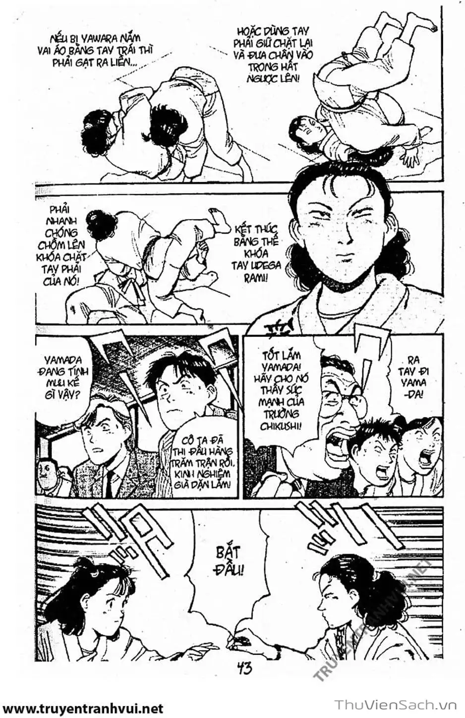 Truyện Tranh Tiểu Thư Nhu Đạo - Yawara! trang 6