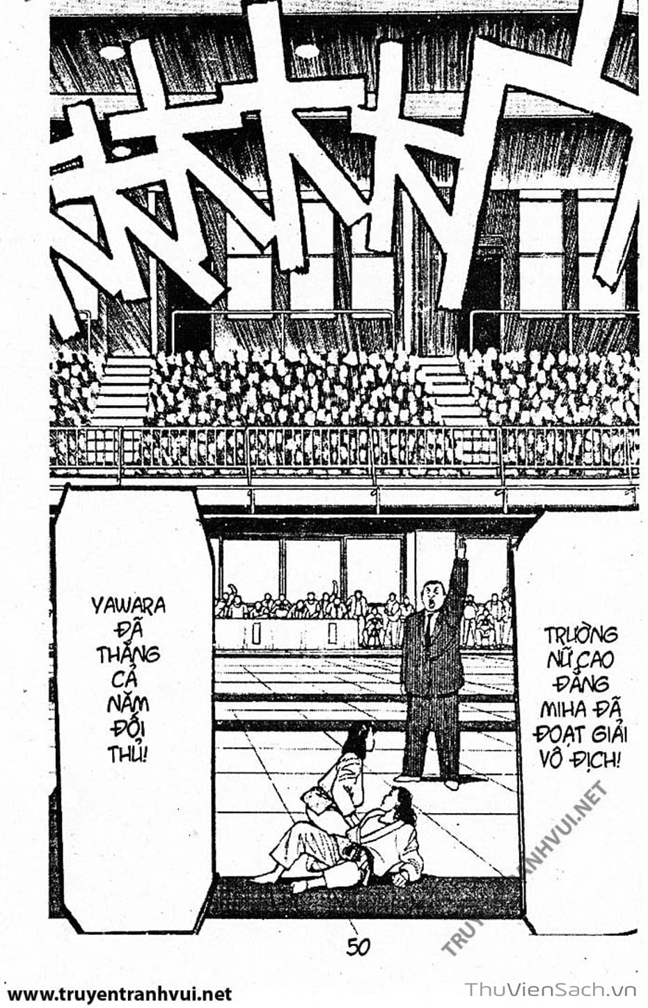 Truyện Tranh Tiểu Thư Nhu Đạo - Yawara! trang 6