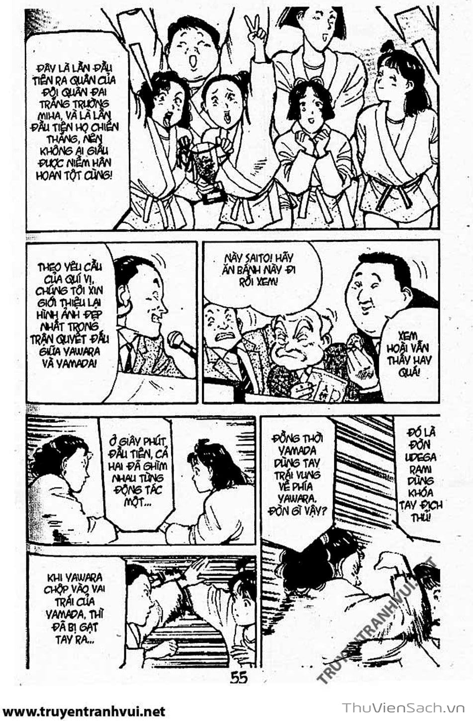 Truyện Tranh Tiểu Thư Nhu Đạo - Yawara! trang 6