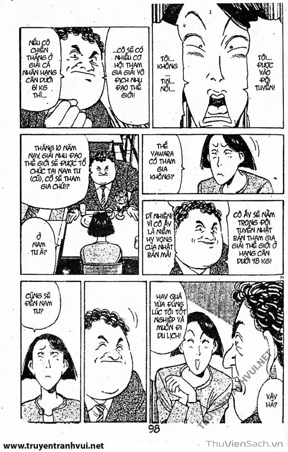 Truyện Tranh Tiểu Thư Nhu Đạo - Yawara! trang 6