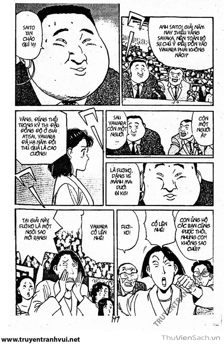 Truyện Tranh Tiểu Thư Nhu Đạo - Yawara! trang 6