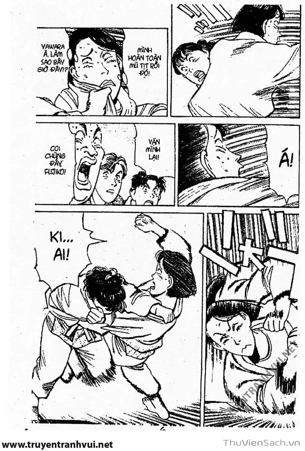 Truyện Tranh Tiểu Thư Nhu Đạo - Yawara! trang 6