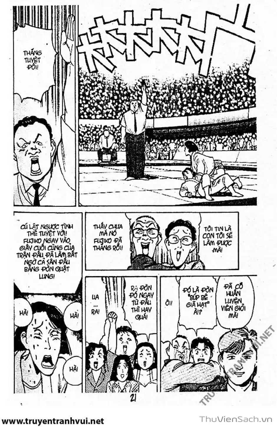 Truyện Tranh Tiểu Thư Nhu Đạo - Yawara! trang 6