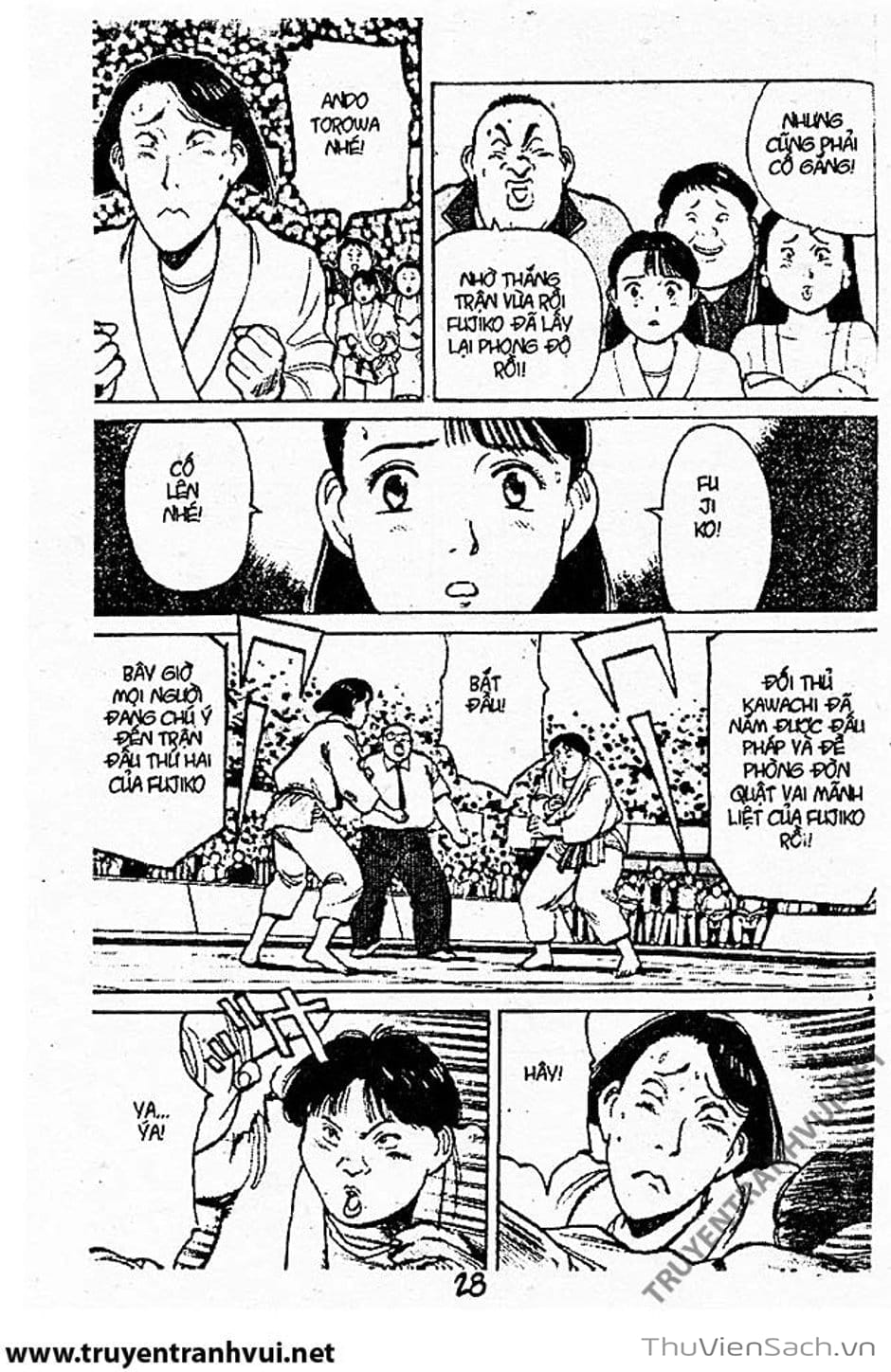 Truyện Tranh Tiểu Thư Nhu Đạo - Yawara! trang 6