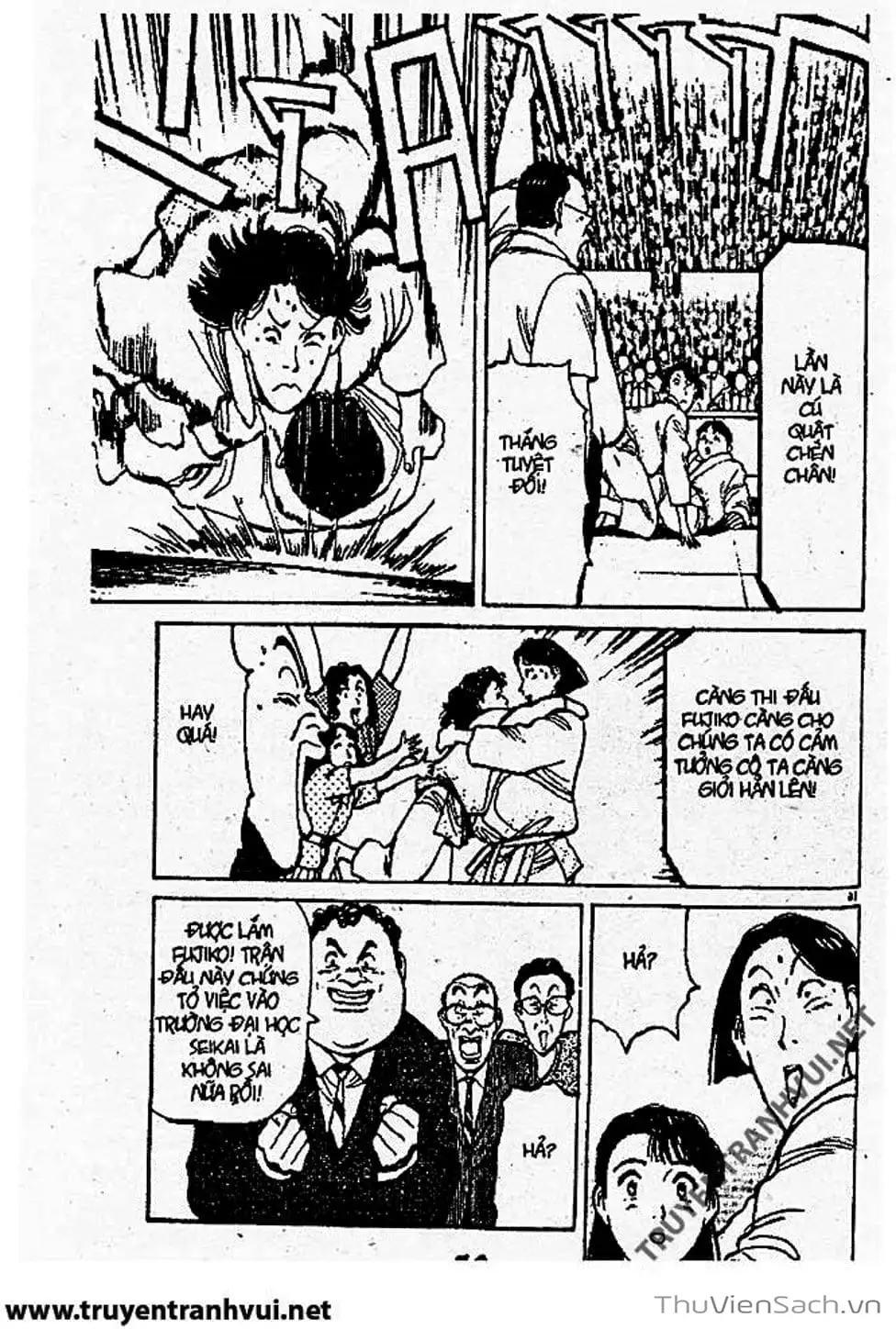 Truyện Tranh Tiểu Thư Nhu Đạo - Yawara! trang 6