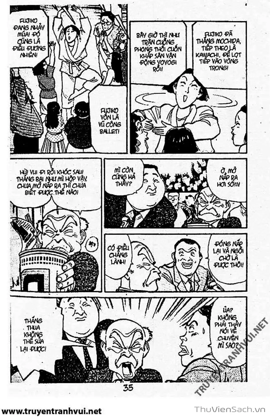 Truyện Tranh Tiểu Thư Nhu Đạo - Yawara! trang 6