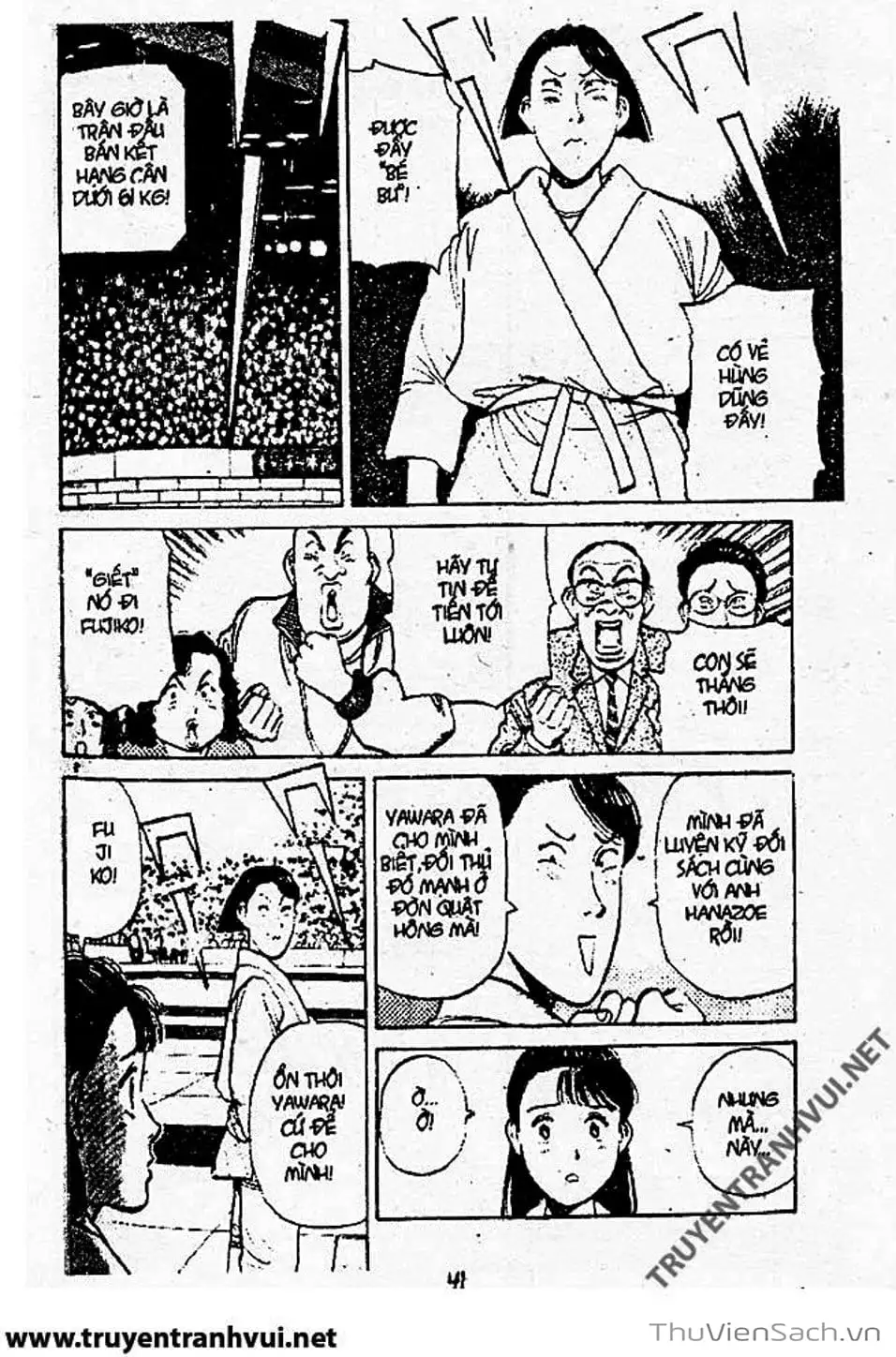 Truyện Tranh Tiểu Thư Nhu Đạo - Yawara! trang 6