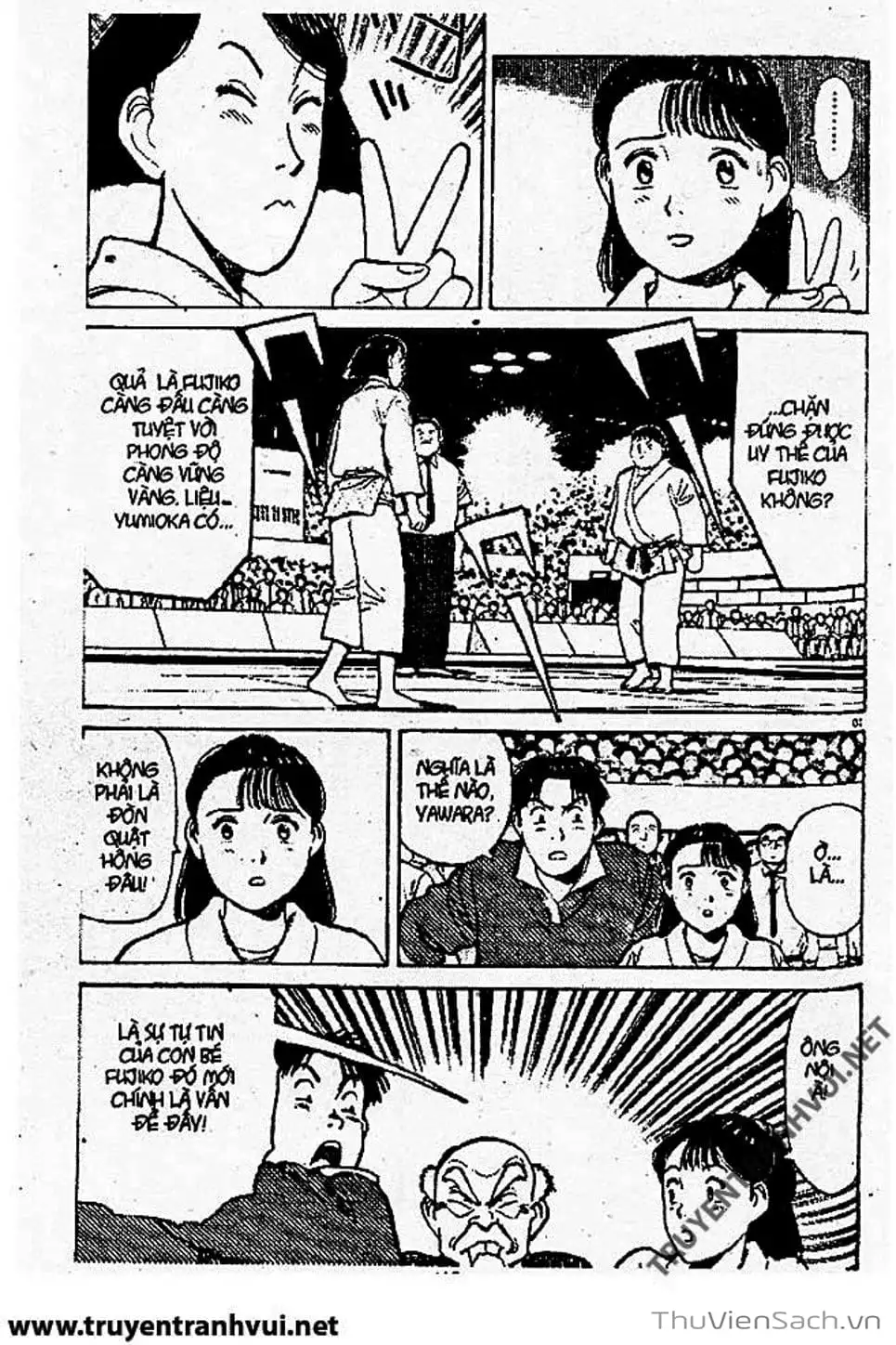 Truyện Tranh Tiểu Thư Nhu Đạo - Yawara! trang 6