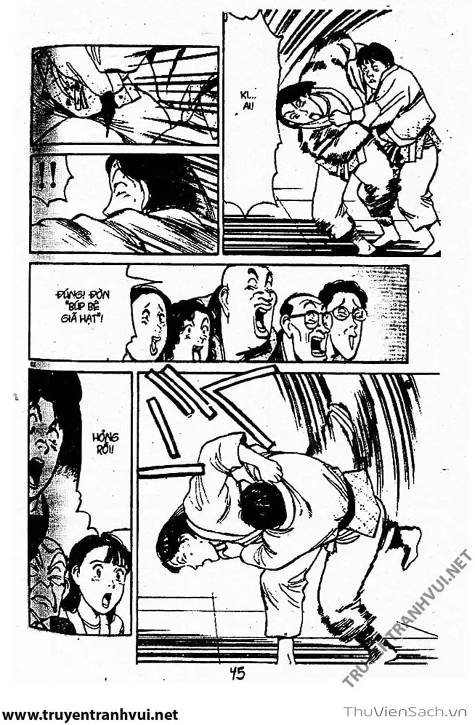 Truyện Tranh Tiểu Thư Nhu Đạo - Yawara! trang 6