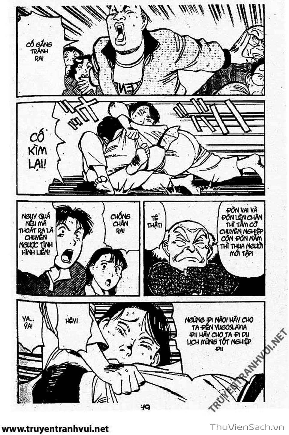 Truyện Tranh Tiểu Thư Nhu Đạo - Yawara! trang 6