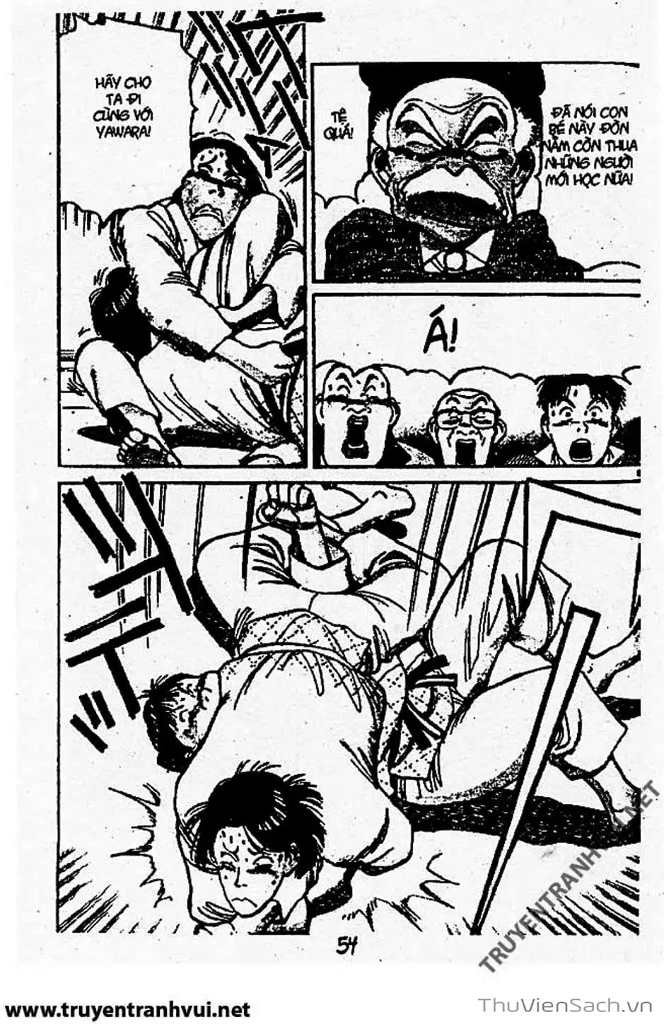 Truyện Tranh Tiểu Thư Nhu Đạo - Yawara! trang 6