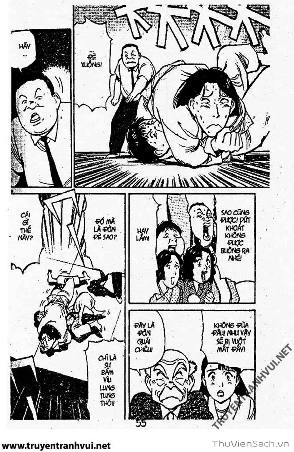 Truyện Tranh Tiểu Thư Nhu Đạo - Yawara! trang 6