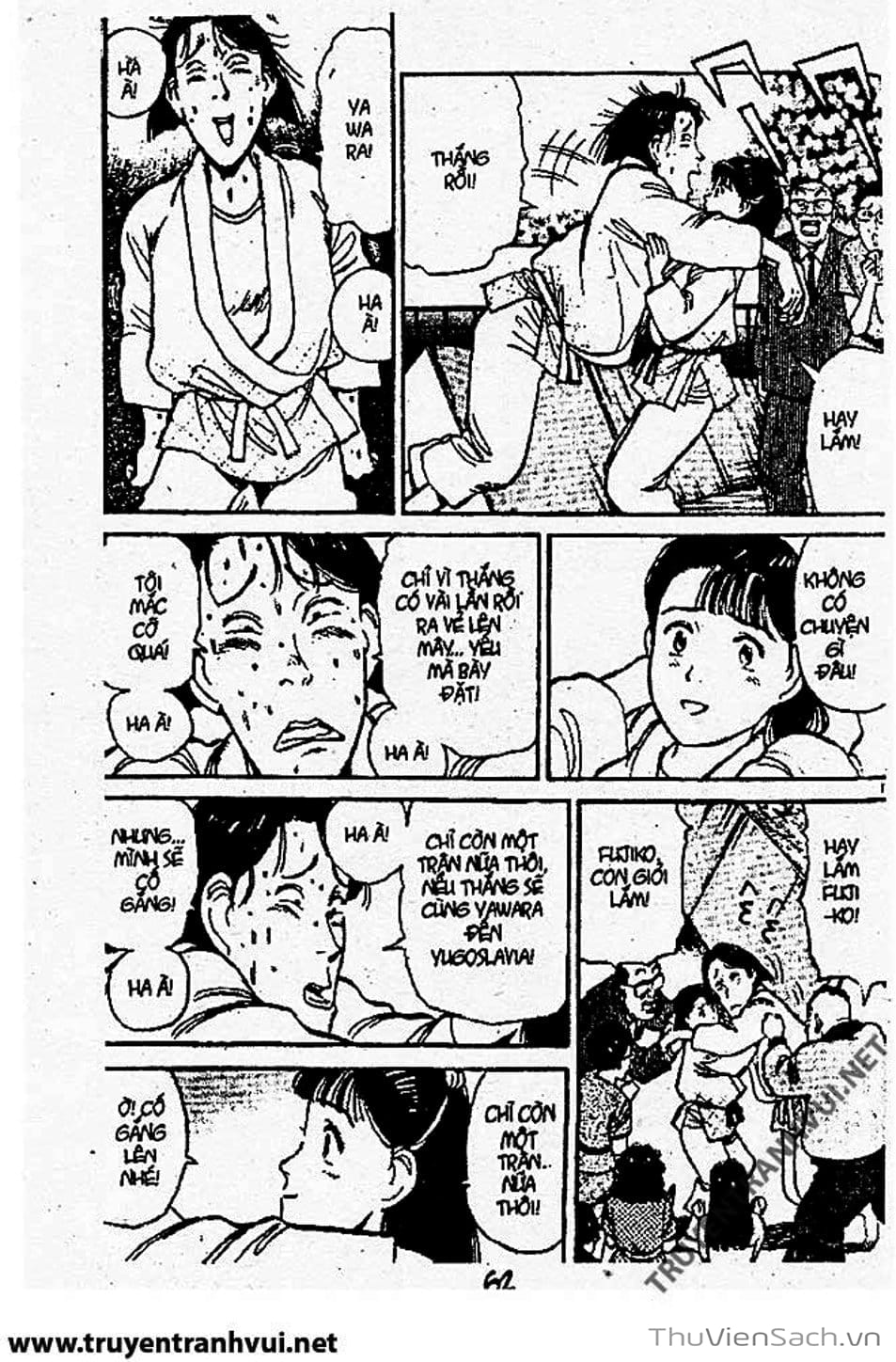 Truyện Tranh Tiểu Thư Nhu Đạo - Yawara! trang 6