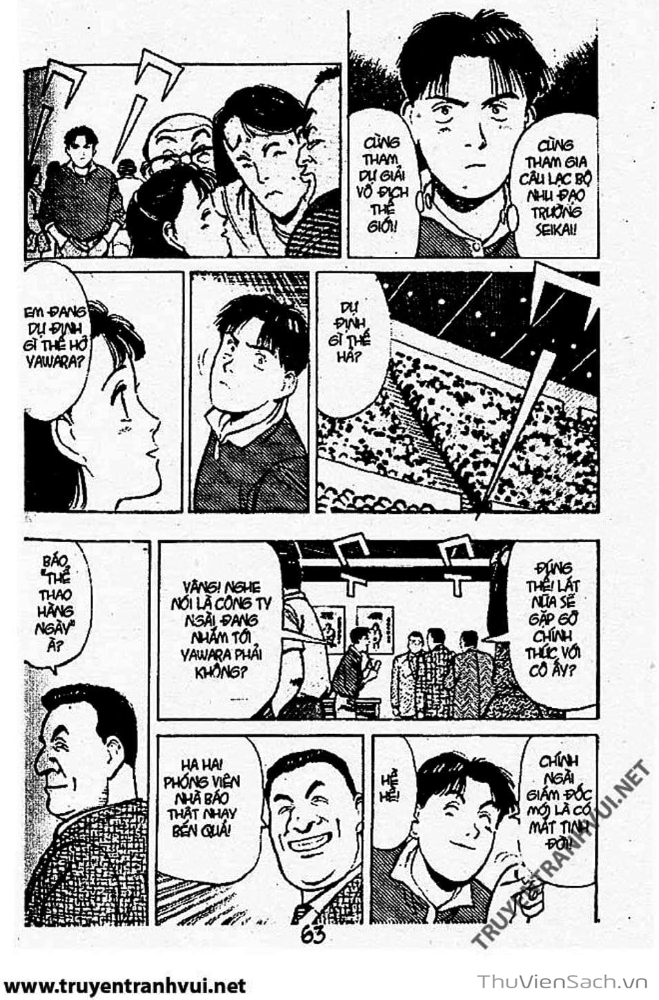 Truyện Tranh Tiểu Thư Nhu Đạo - Yawara! trang 6