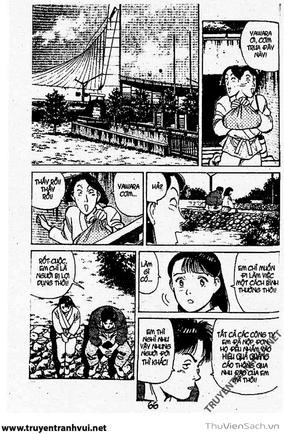 Truyện Tranh Tiểu Thư Nhu Đạo - Yawara! trang 6
