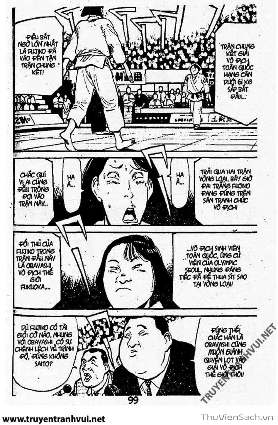 Truyện Tranh Tiểu Thư Nhu Đạo - Yawara! trang 6