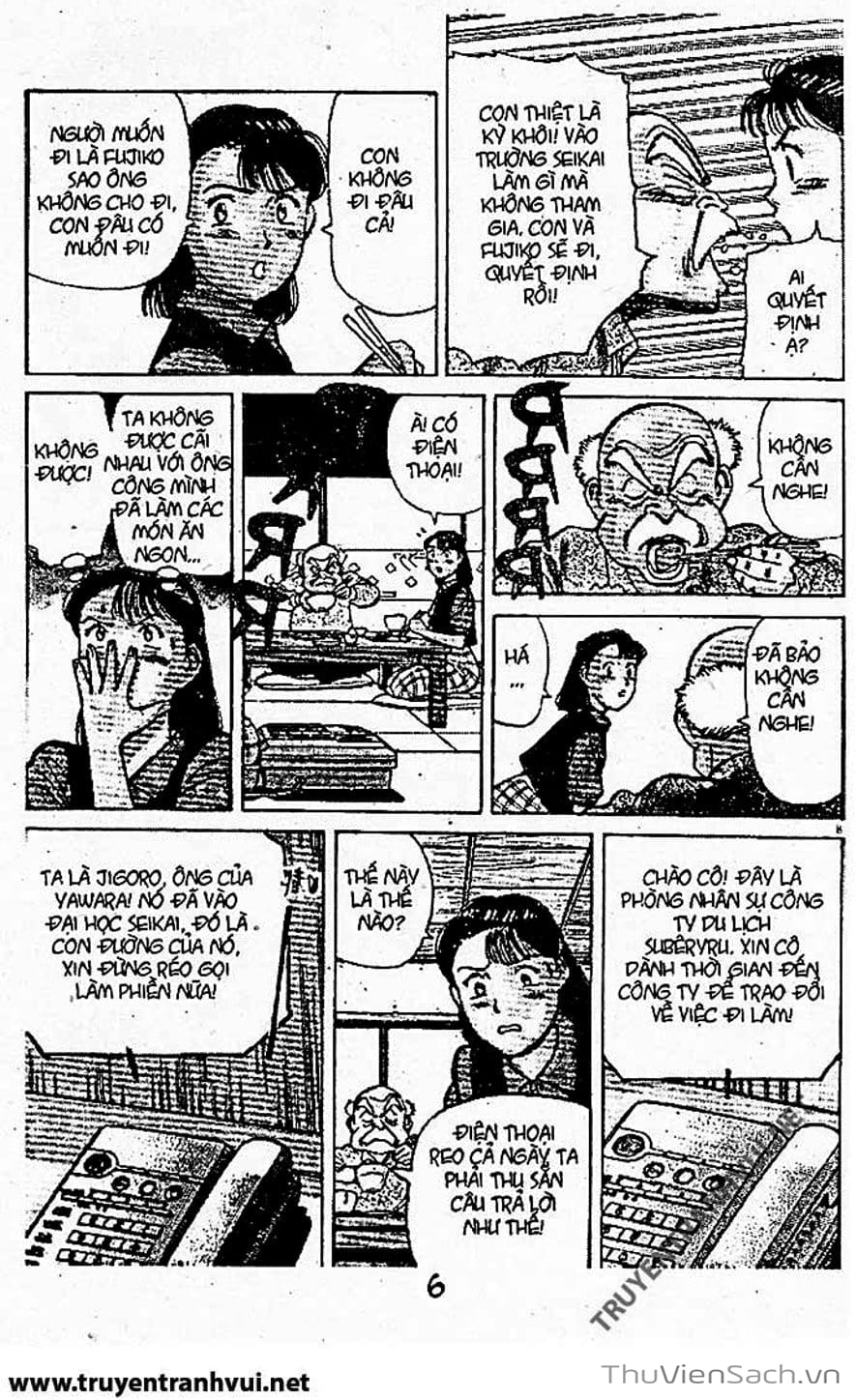 Truyện Tranh Tiểu Thư Nhu Đạo - Yawara! trang 6