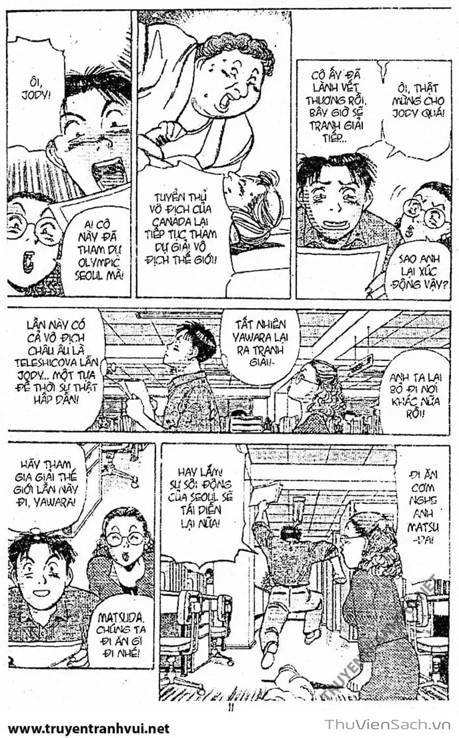 Truyện Tranh Tiểu Thư Nhu Đạo - Yawara! trang 6