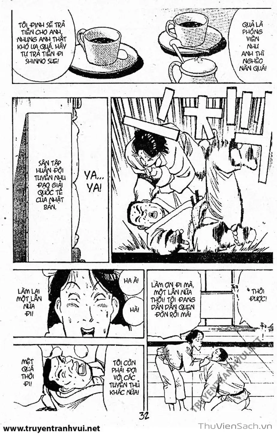Truyện Tranh Tiểu Thư Nhu Đạo - Yawara! trang 6