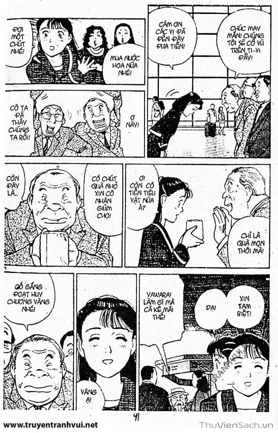 Truyện Tranh Tiểu Thư Nhu Đạo - Yawara! trang 6