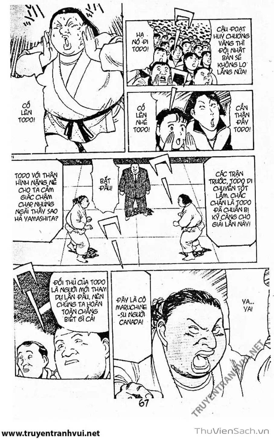 Truyện Tranh Tiểu Thư Nhu Đạo - Yawara! trang 6