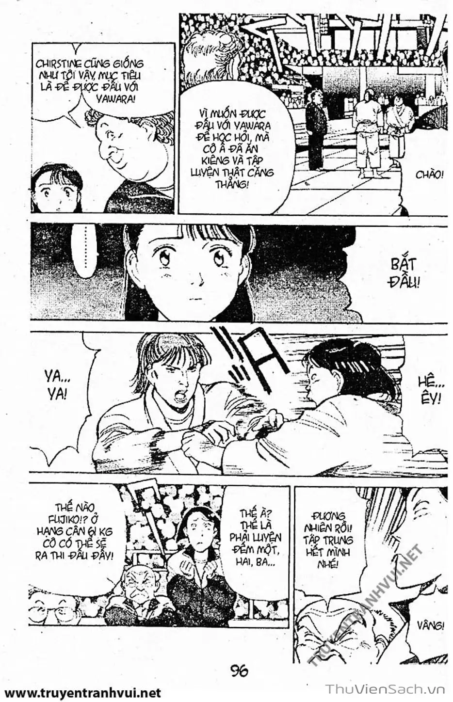 Truyện Tranh Tiểu Thư Nhu Đạo - Yawara! trang 6