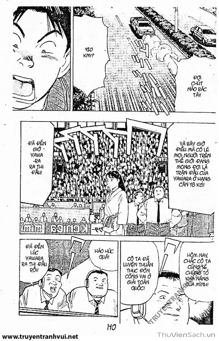 Truyện Tranh Tiểu Thư Nhu Đạo - Yawara! trang 6