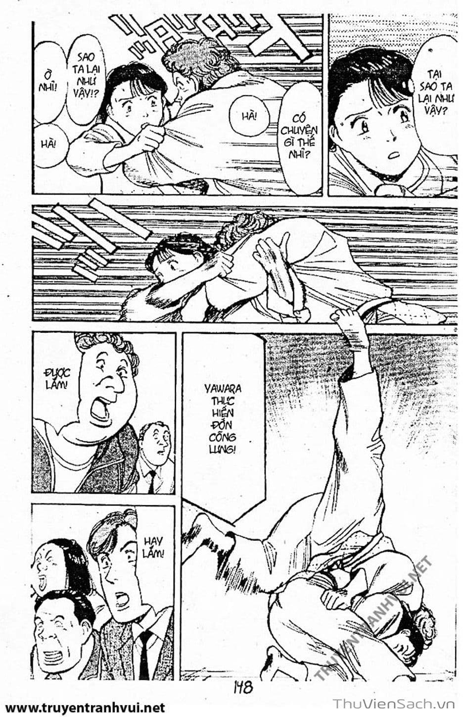 Truyện Tranh Tiểu Thư Nhu Đạo - Yawara! trang 6