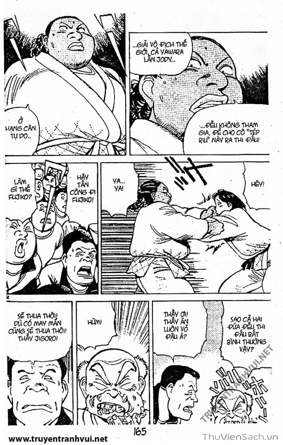 Truyện Tranh Tiểu Thư Nhu Đạo - Yawara! trang 6