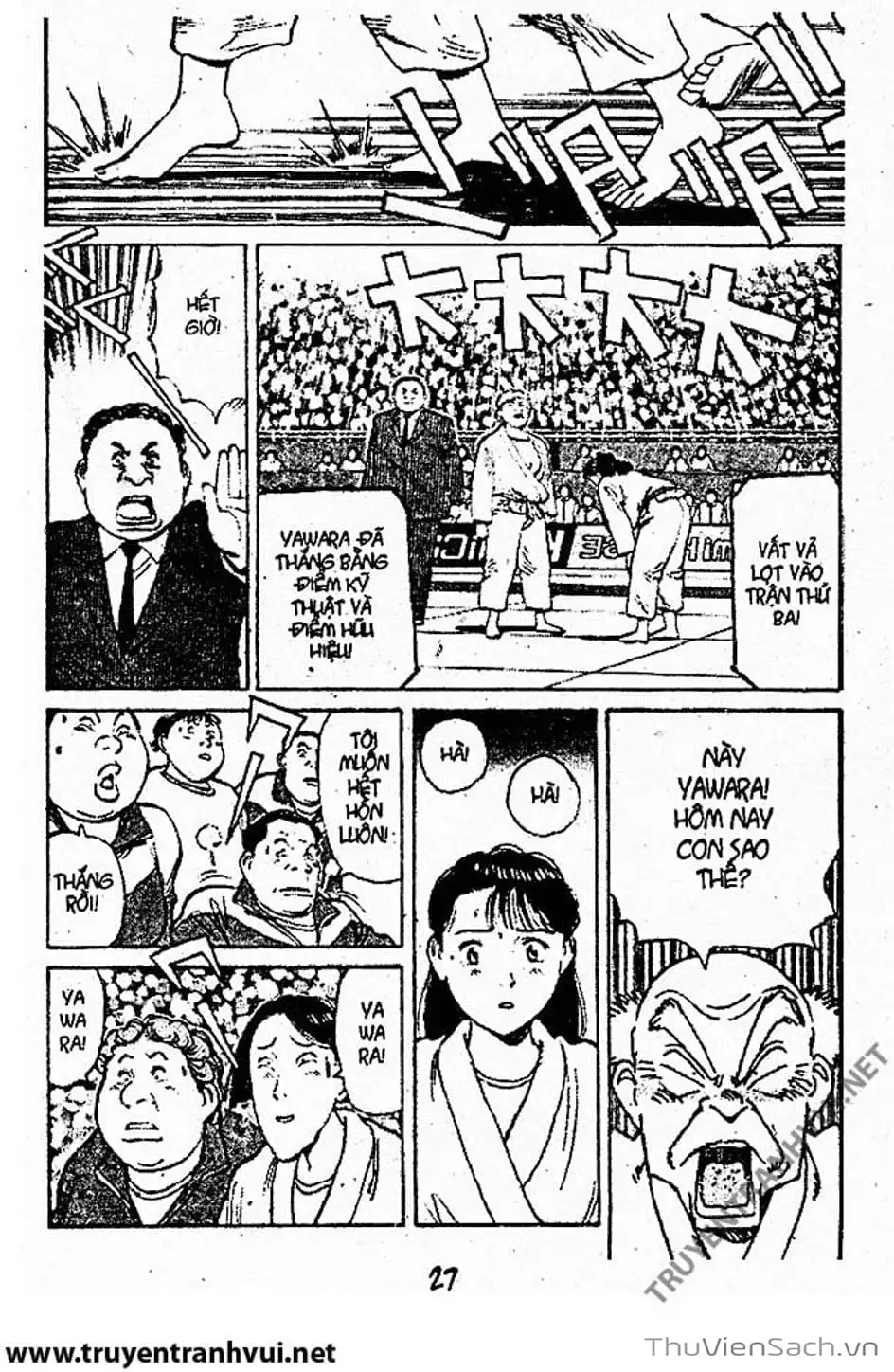 Truyện Tranh Tiểu Thư Nhu Đạo - Yawara! trang 6