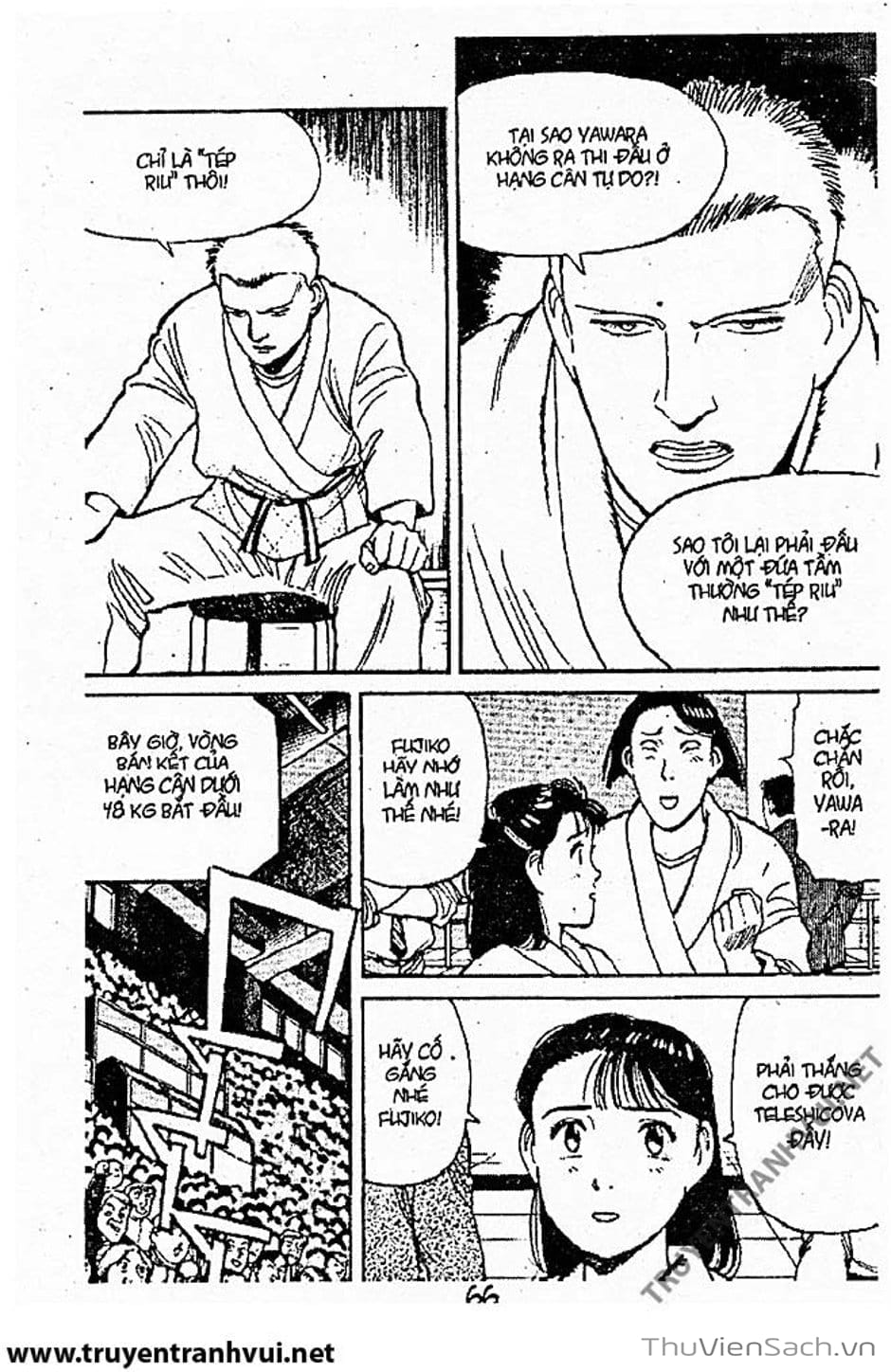 Truyện Tranh Tiểu Thư Nhu Đạo - Yawara! trang 6