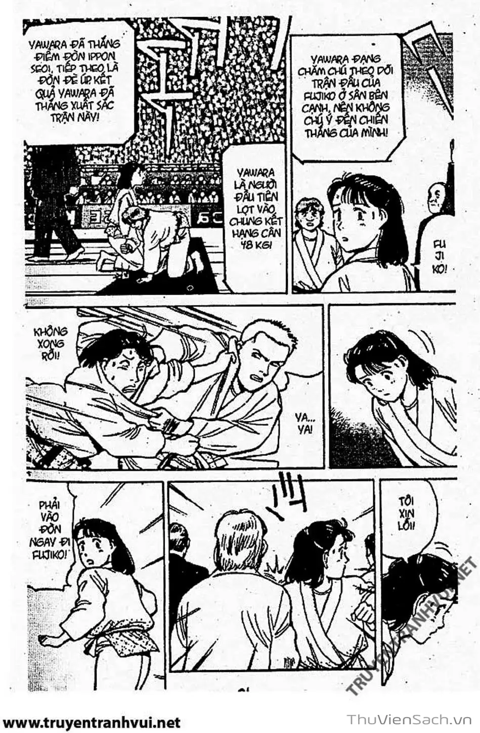 Truyện Tranh Tiểu Thư Nhu Đạo - Yawara! trang 6