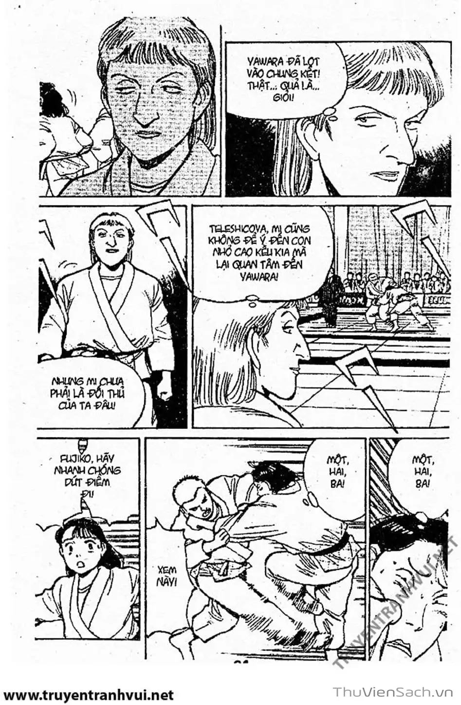 Truyện Tranh Tiểu Thư Nhu Đạo - Yawara! trang 6